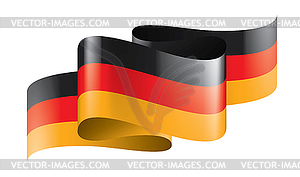 Флаг Германии, - векторизованное изображение клипарта