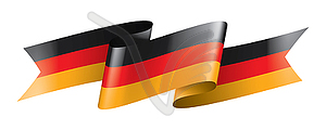 Флаг Германии, - векторный дизайн