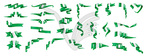 Nigeria flag,  - stock vector clipart