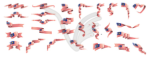 Malaysia flag,  - vector clipart