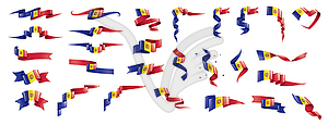 Andora flag, - vector image