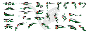 Palestine flag, - vector image