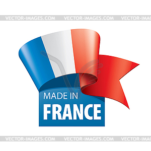 France flag,  - vector clipart