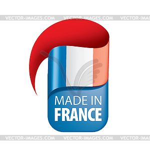 France flag,  - vector clipart