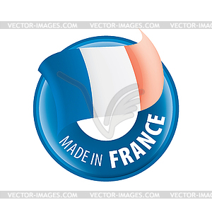 France flag,  - vector clip art