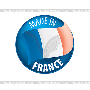 France flag,  - vector clipart