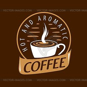 Coffee logo - vector clipart