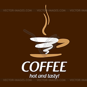 Coffee logo - vector image