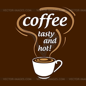 Coffee logo - vector clipart
