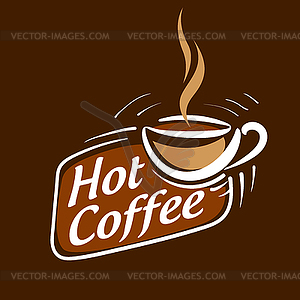 Coffee logo - vector clipart