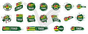 togo flag, - рисунок в векторном формате