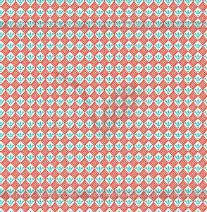 Seamless simple retro geometrical pattern of classi - vector image