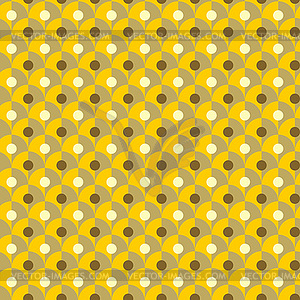 Seamless simple retro geometrical pattern of classi - vector clipart