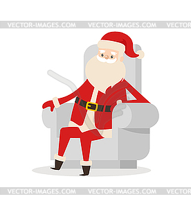 Weihnachtsmann Cartoon Weihnachten Charakter Symbol Vector Clipart Eps