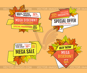 Thanksgiving Angebot Preisschilder Oder Etiketten Vorlagen Clipart Design