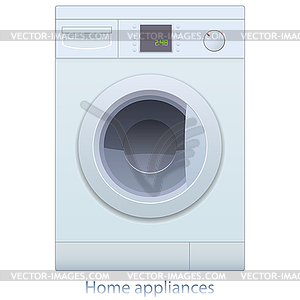 Washing machine - vector clipart