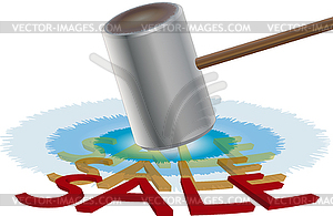 Sale banner - vector clipart