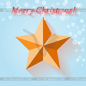 Merry christmas - vector clip art