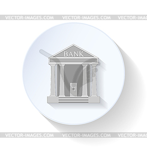 Bank flat icons - vector clipart