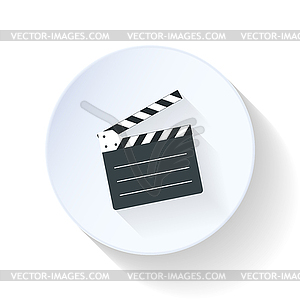 Slapstick flat icon - vector clipart