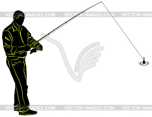Fisherman - vector image