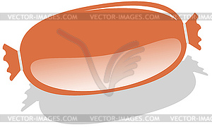 Колбасы - изображение в векторе / векторный клипарт