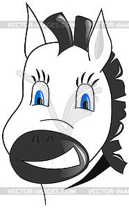 Zebra - vector clipart