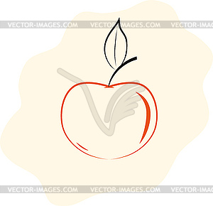 Apple - vector image