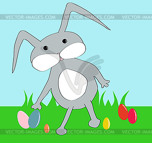 Easter Bunny - vector clipart