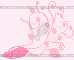 Pink abstract background - vector EPS clipart