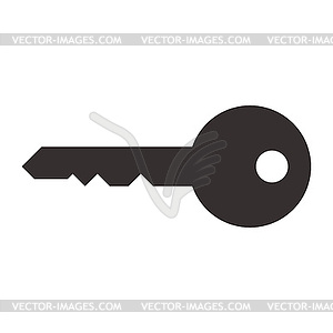 Key symbol - vector image