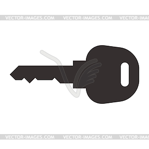 Символ Автомобильный ключ - векторный клипарт Royalty-Free