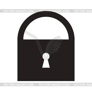 Lock symbol - vector image