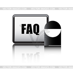 FAQ - vector image