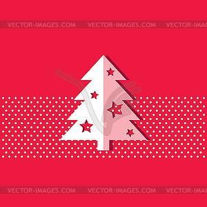 Christmas tree - vector image