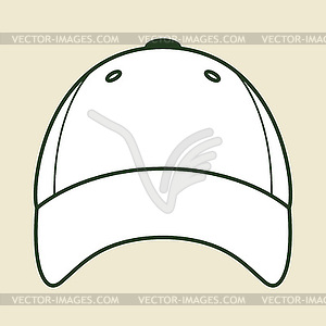 Baseball cap - vector image