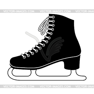 Кататься на коньках - изображение в формате EPS