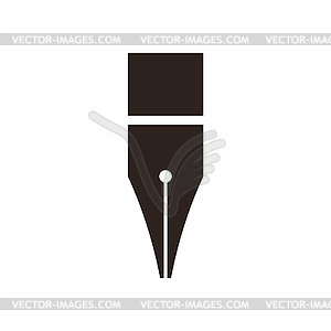 Pen symbol - vector clip art