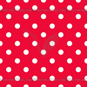 Seamless polka dot pattern - vector clip art