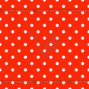 Seamless polka dot pattern - vector image