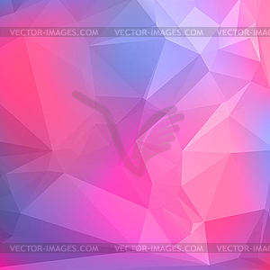 Abstract geometric background with polygons.  - vector image