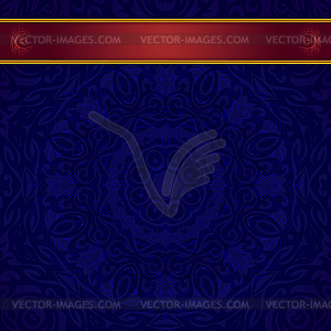 Dark blue background for invitation - vector clipart