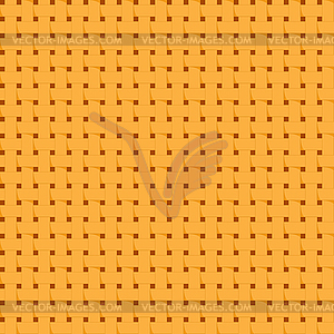 Seamless background texture with woven straw - vector image
