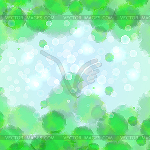 Abstract green background - vector clipart