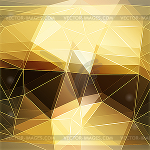 Abstract polygonal background - vector clipart