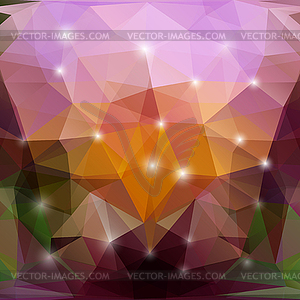 Abstract geometric background - vector clip art