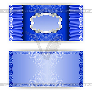 Template luxury invitation card - vector image
