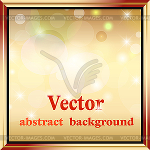 Gold abstract background - royalty-free vector clipart