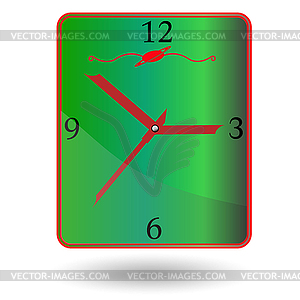 Wall clock - vector image