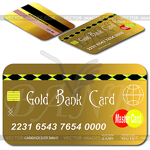 Credit Card - vector EPS clipart